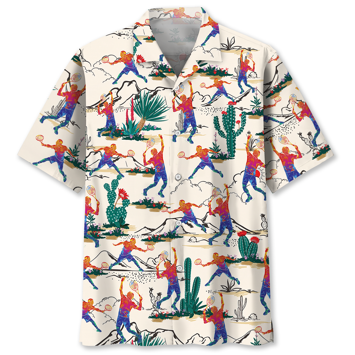 Desert Tennis Hawaiian Shirt