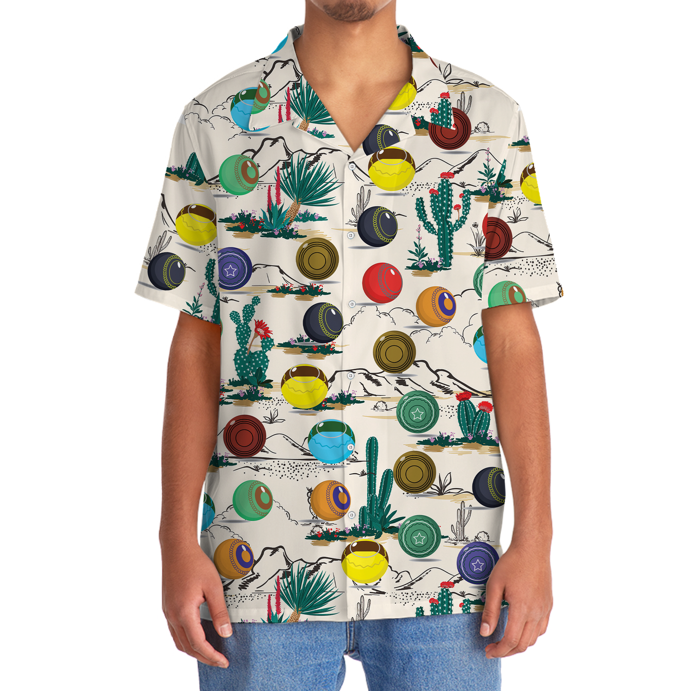 Desert Lawn Bowl Hawaiian Shirt
