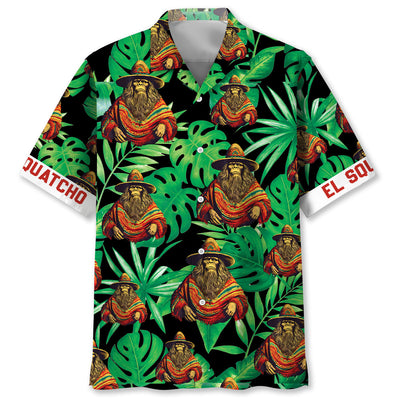 Sasquatch Poncho Hawaiian Shirt