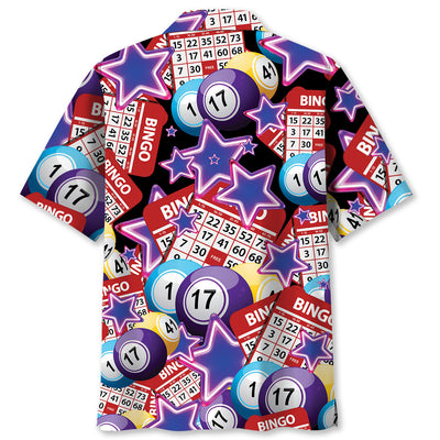 Bingo Neon Hawaiian Shirt