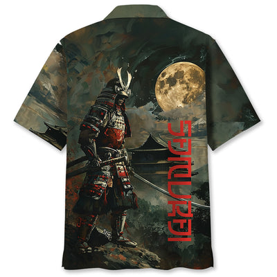 Samurai Warrior Hawaiian Shirt
