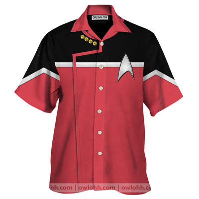 Star Trek Dress Uniform Command Division Cool - Hawaiian Shirt