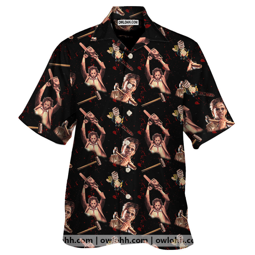 Halloween The Texas Chainsaw Massacre Tropical Style - Hawaiian Shirt