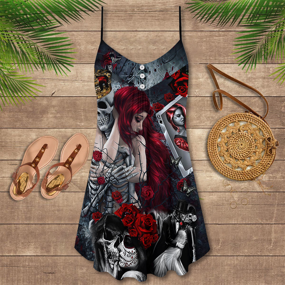 Skull Love Is Life - Summer Dress