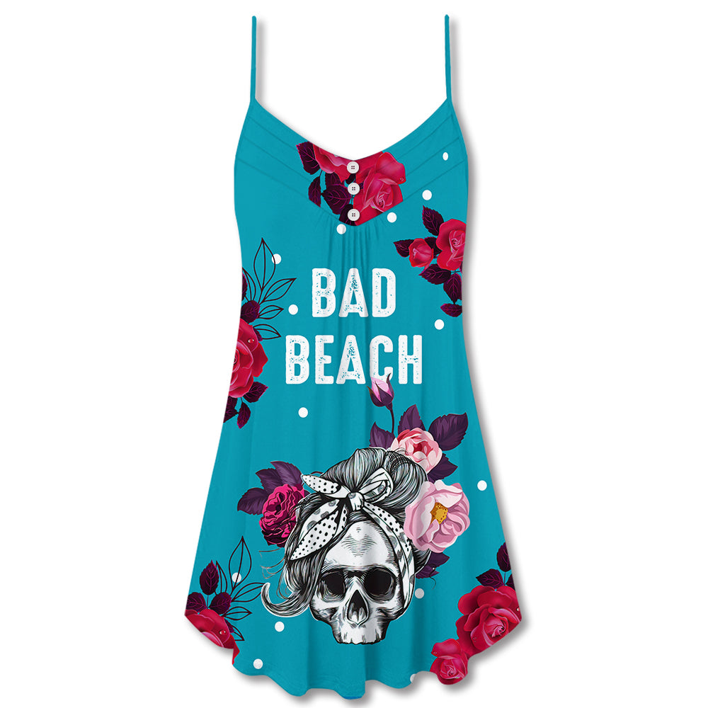 Skull Bad Beach Skull - Summer Dress