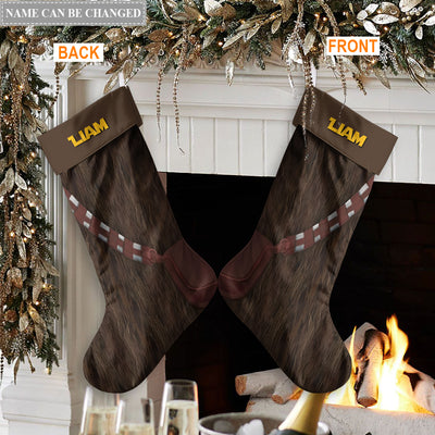 Christmas Star Wars Chewbacca Cosplay Personalized - Christmas Stocking