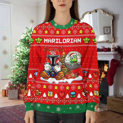 The Mandalorian Color Darth Vader - Sweater - Ugly Christmas Sweaters