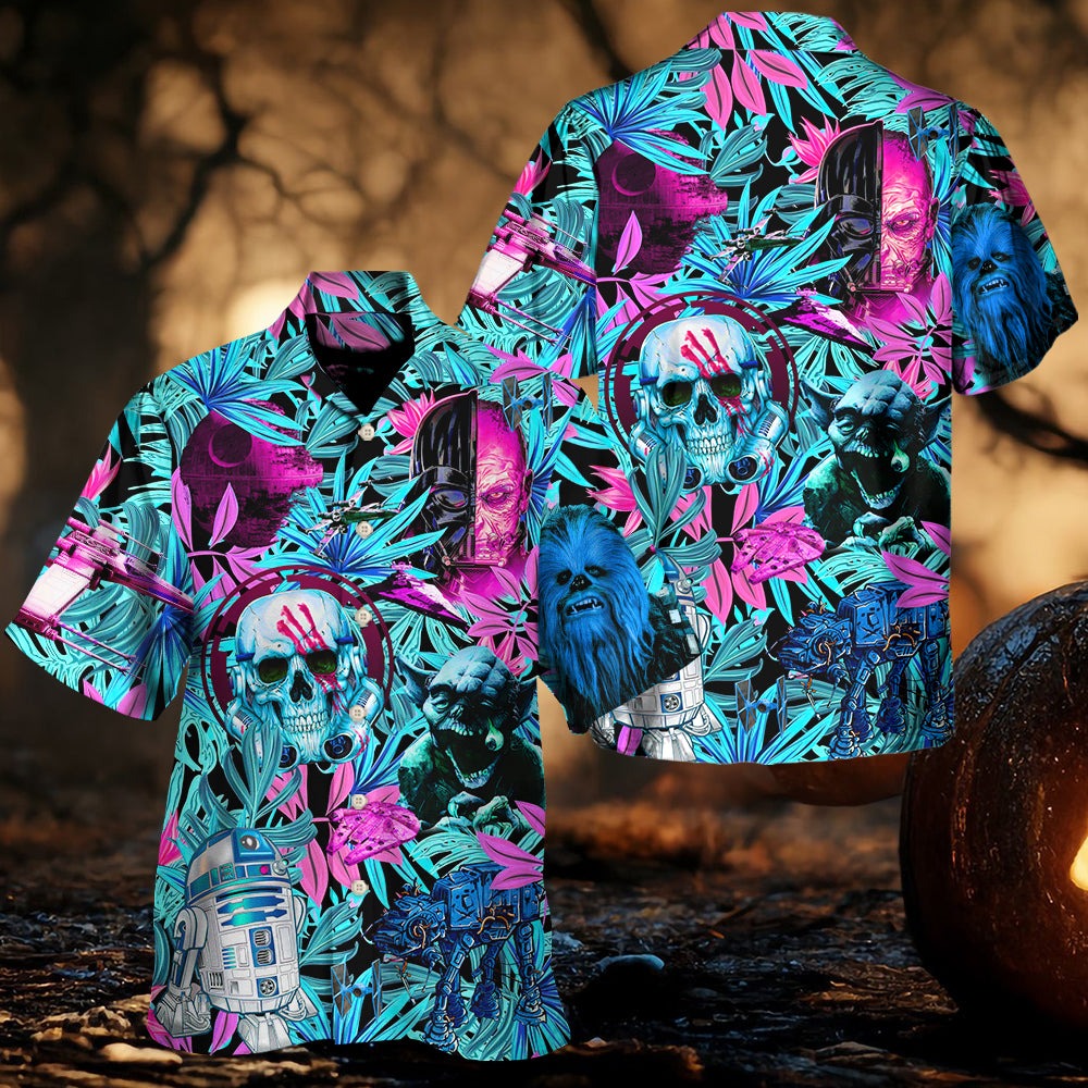 Halloween Starwars Tropical Friends Lovers – Hawaiian Shirt