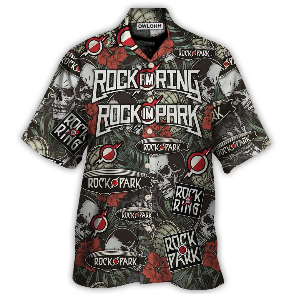 Rock Am Ring And Rock Im Park Music Lover Amazing Style - Hawaiian Shirt - Owls Matrix LTD