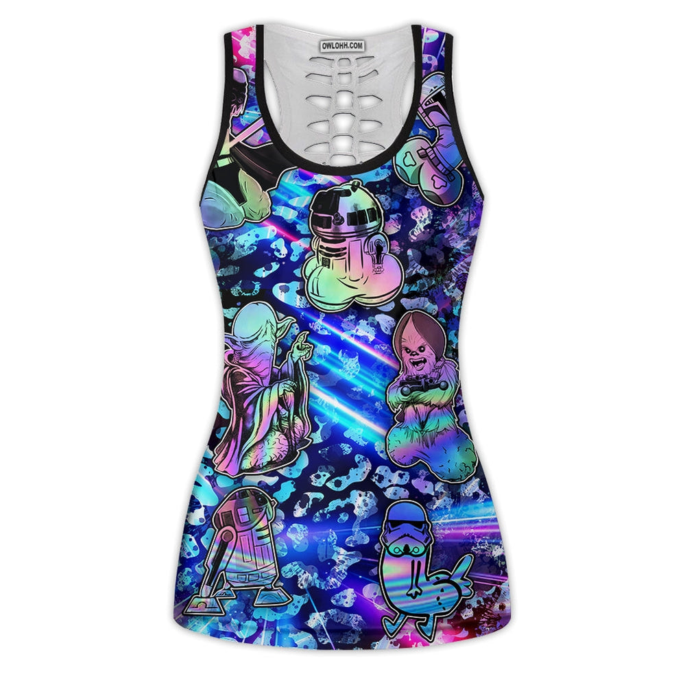Star Wars Funny Wishing You Much Hap-Pen!s - Tank Top Hollow