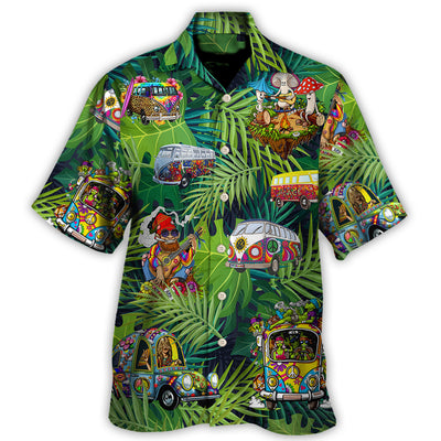 Camping Funny Hippie Stay Trippy Little Hippie Tropical - Hawaiian Shirt