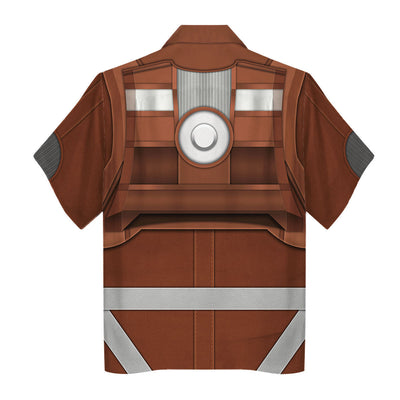 Star Trek Jonathan Archer Costume Cool - Hawaiian Shirt