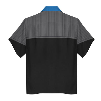 Star Trek Standard Uniform 2370s Science Division Cool - Hawaiian Shirt