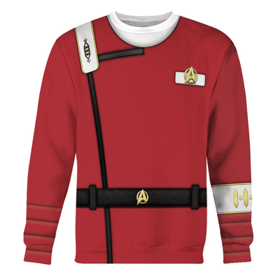 Star Trek Starfleet UniformThe Wrath of Khan Officer Cool - Sweater - Ugly Christmas Sweater