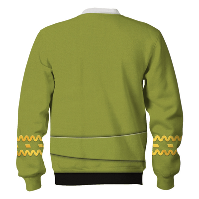 Star Trek TOS Kirk Green Tunic Cool - Sweater - Ugly Christmas Sweater