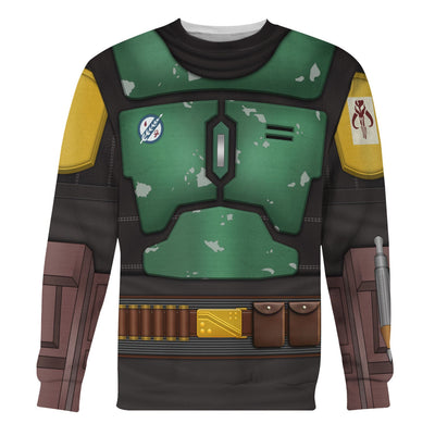 Star Wars The Book Of Boba Fett Costume - Sweater - Ugly Christmas Sweater