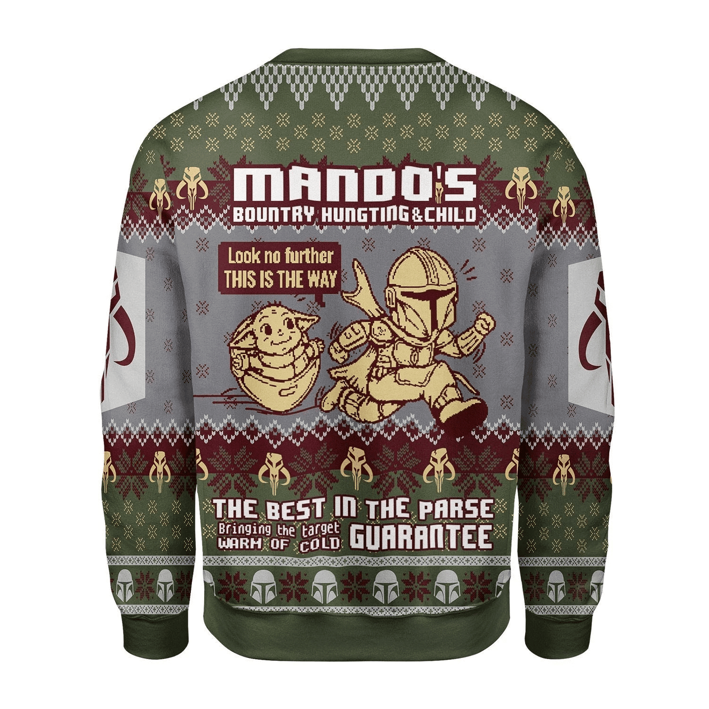 Star Wars Star Wars Mando's Bountry Hunting - Sweater - Ugly Christmas Sweater