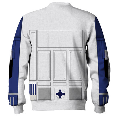 Star Wars R2 D2 Robot Costume - Sweater - Ugly Christmas Sweater