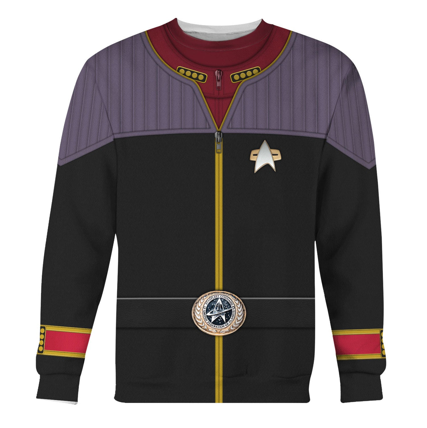 Star Trek Flag Officer Star Trek Cool - Sweater - Ugly Christmas Sweater