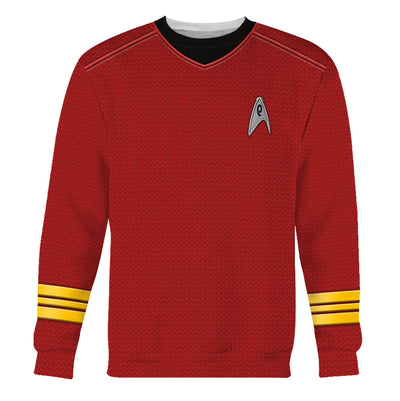 Star Trek Into Darkness Red Cool - Sweater - Ugly Christmas Sweater