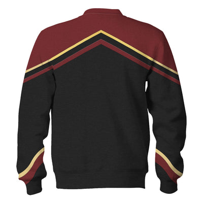 Star Trek Starfleet Uniform Circa Cool - Sweater - Ugly Christmas Sweater