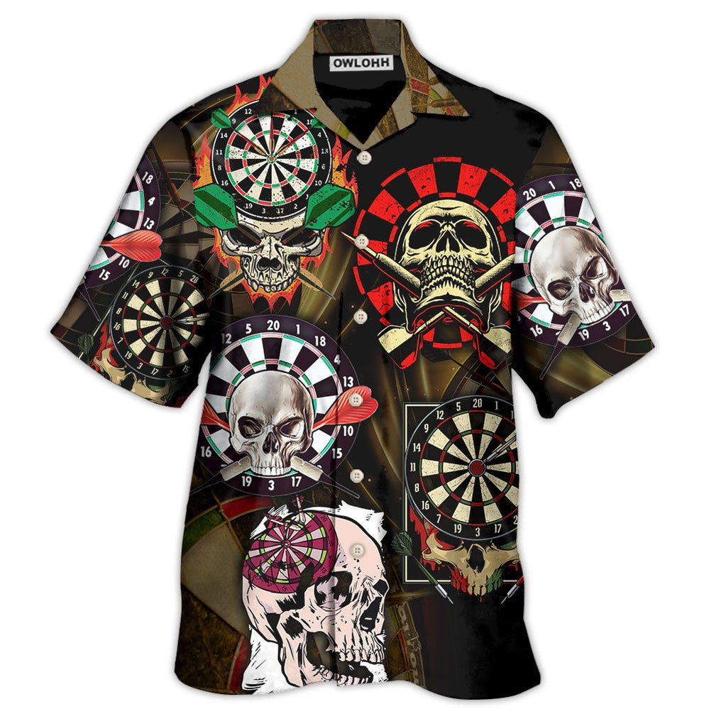 Hawaiian Shirt / Adults / S Dart Skull Killer Dart - Hawaiian Shirt - Owls Matrix LTD