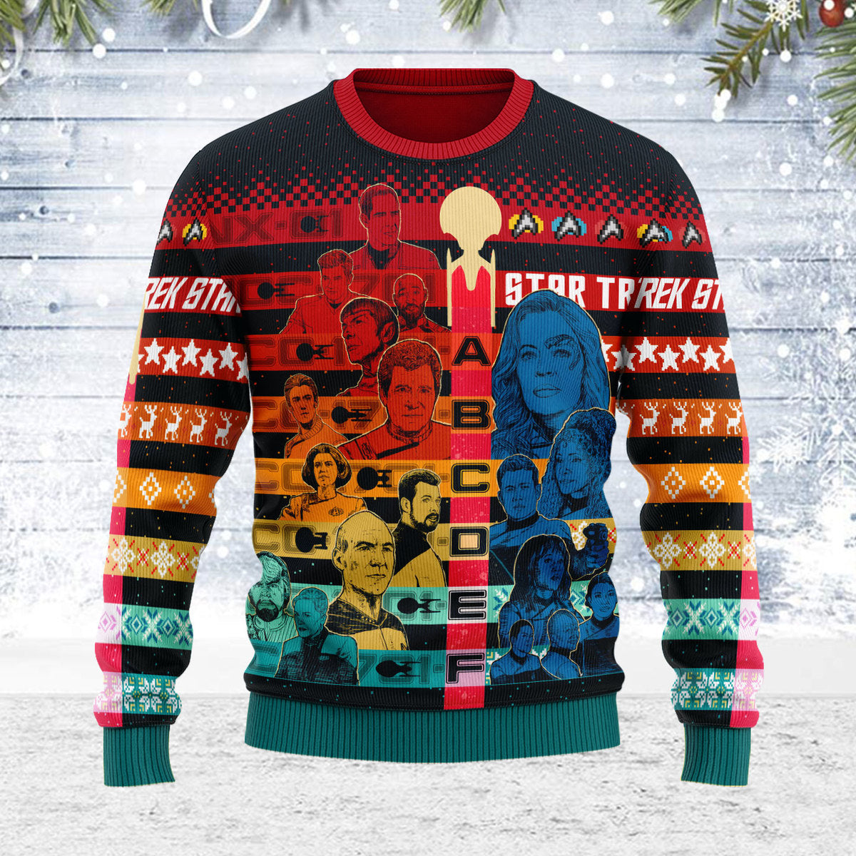 Star Trek Name Mean Almost Everything Christmas - Sweater - Ugly Christmas Sweater