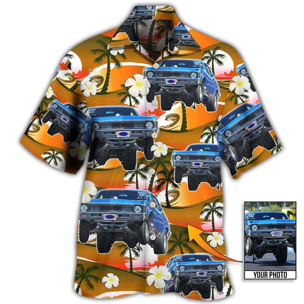 Drag Car / Adults / S Car Cool Various Style Custom Photo - Hawaiian Shirt - Owls Matrix LTD