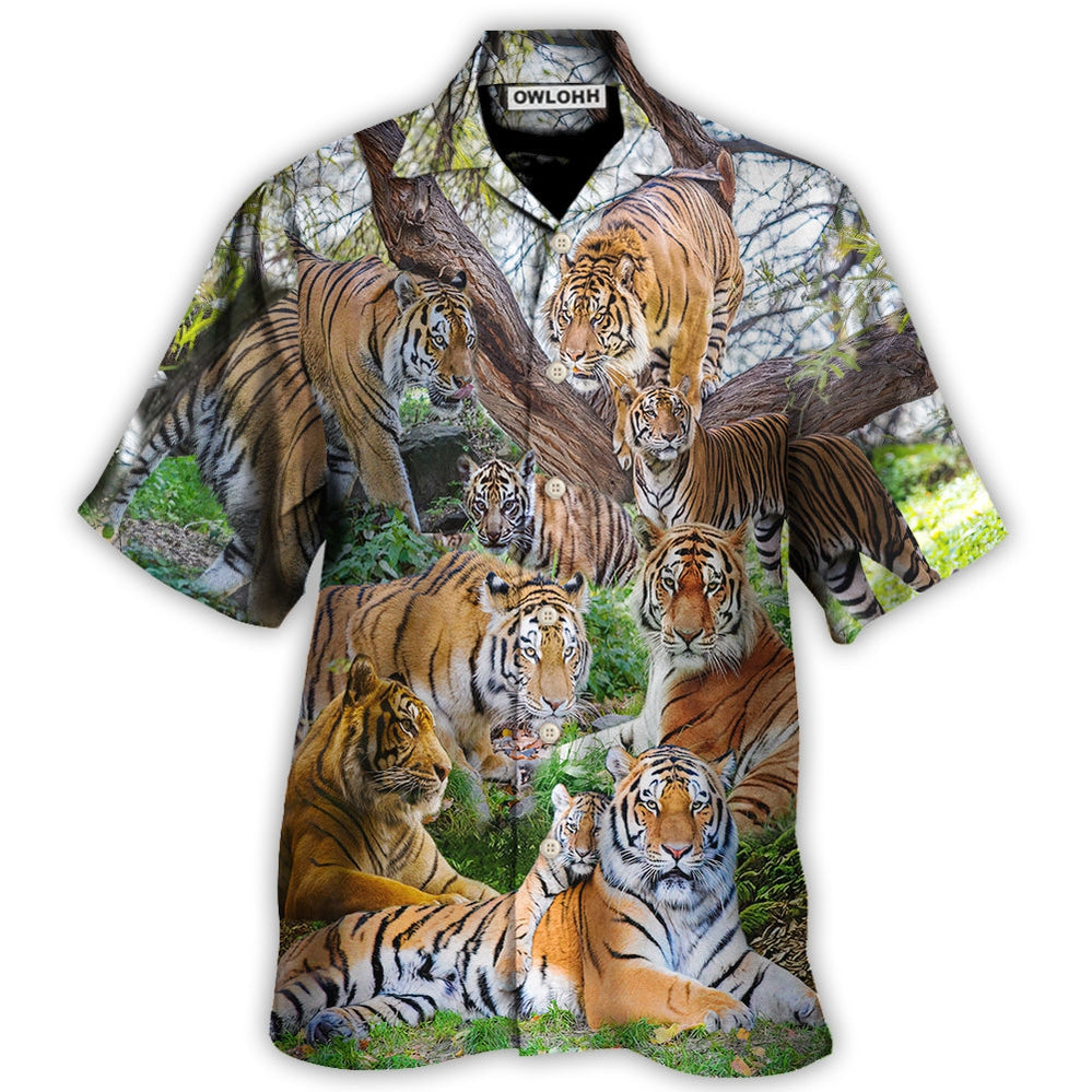 Hawaiian Shirt / Adults / S Tiger God Is In The Tiger As Well As In The Lamb - Hawaiian Shirt - Owls Matrix LTD