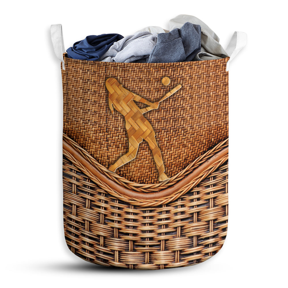 S: 17.72”x13.78” (45x35 cm) Baseball Funny Free Strong Basic Style – Laundry Basket - Owls Matrix LTD