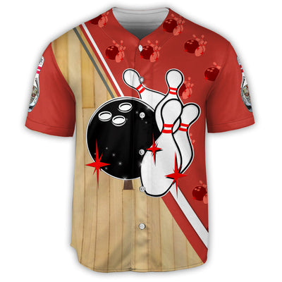 S Skull Awesome Bowling Ball - Baseball Jersey - Owls Matrix LTD