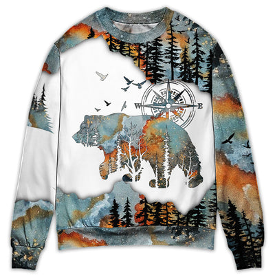 Camping And Into The Forest I Go To Lose My Mind - Sweater - Ugly Christmas Sweaters - Owls Matrix LTD