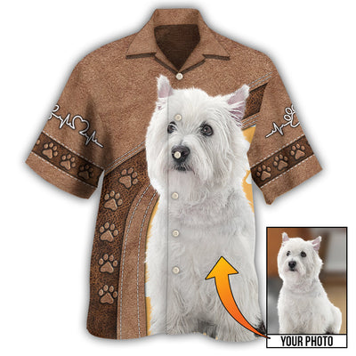 Westie Collie / Adults / S Dog My Lovely Dog Custom Photo Personalized - Hawaiian Shirt - Owls Matrix LTD