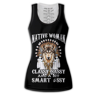 S Native Woman Smart Classy - Tank Top Hollow - Owls Matrix LTD