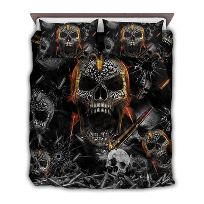 US / Twin (68" x 86") Skull Oh My Skull Cool - Bedding Cover - Owls Matrix LTD