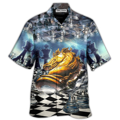 Hawaiian Shirt / Adults / S Chess Amazing Power Of The Knights - Hawaiian Shirt - Owls Matrix LTD