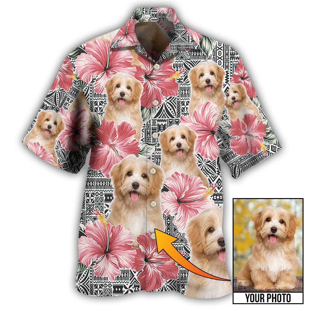 4 / Adults / S Dog My Sweet Dog Custom Photo - Hawaiian Shirt - Owls Matrix LTD