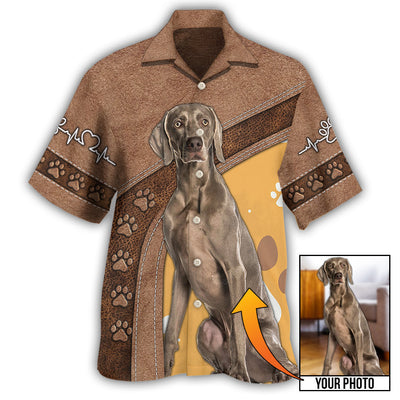Weimaraner / Adults / S Dog My Lovely Dog Custom Photo Personalized - Hawaiian Shirt - Owls Matrix LTD