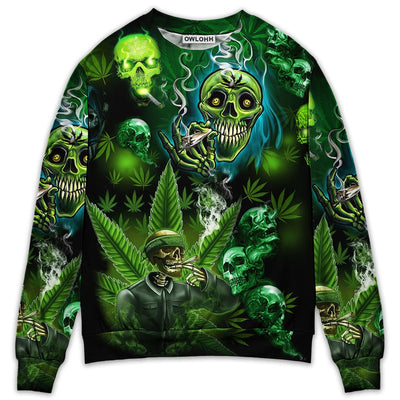S Skull So High Amazing Style - Sweater - Ugly Christmas Sweaters - Owls Matrix LTD