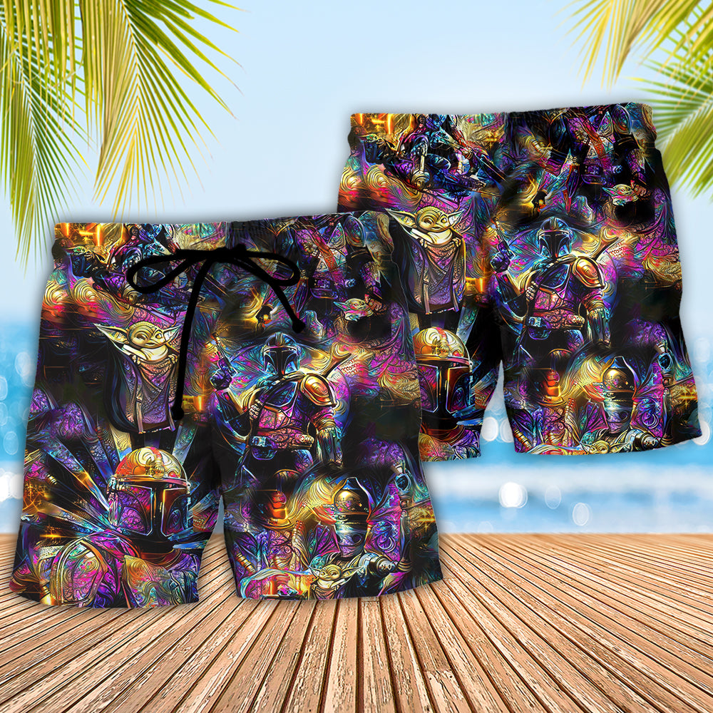 Star Wars The Mandalorian Magic Guardian - Beach Short