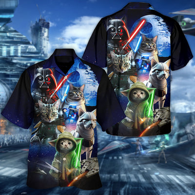 Star Wars Cat All Star - Hawaiian Shirt