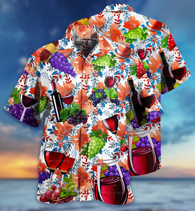 Wine Love It Special Style - Hawaiian Shirt - Owls Matrix LTD