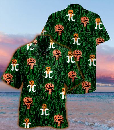 Halloween Pumpkin Smile - Hawaiian Shirt - Owls Matrix LTD