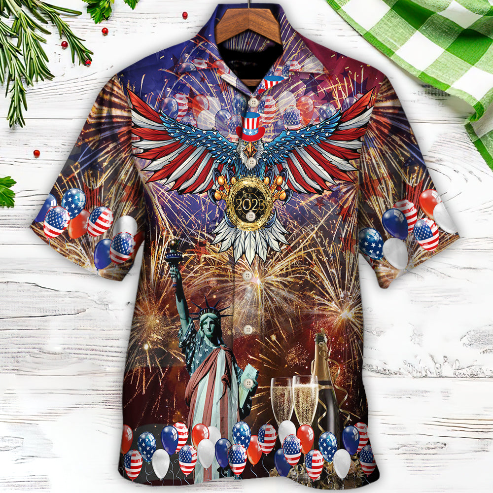 America's New Beginning 2023 - Hawaiian Shirt - Owls Matrix LTD