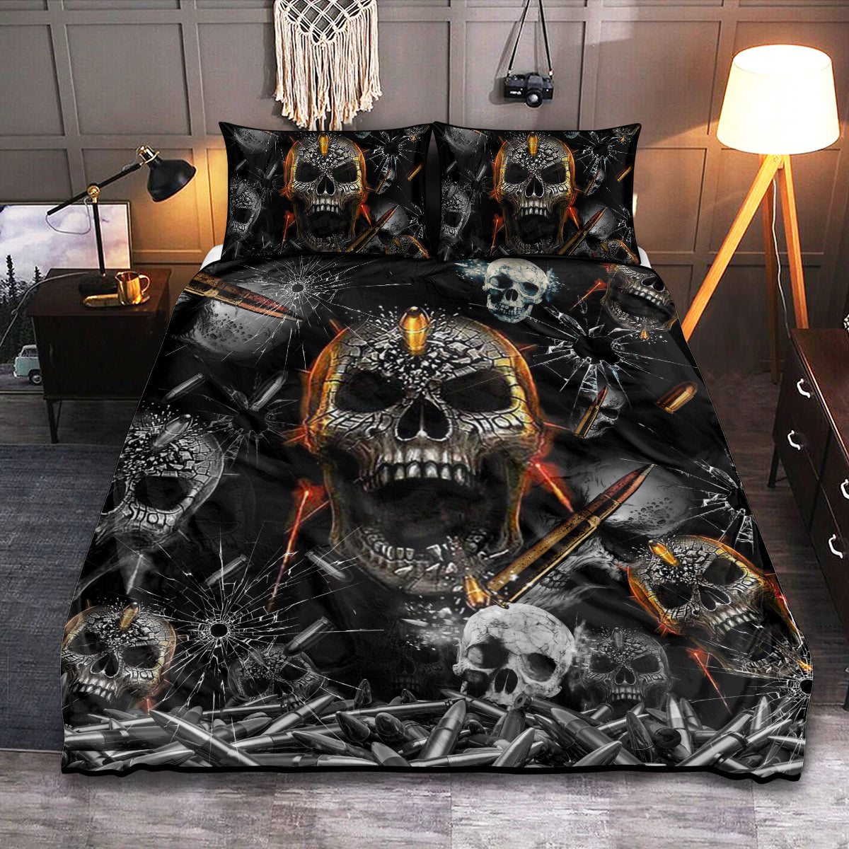 Skull Oh My Skull Cool - Bedding Cover - Owls Matrix LTD