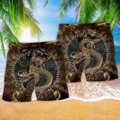 Dragon Love Life Cool Style - Beach Short - Owls Matrix LTD