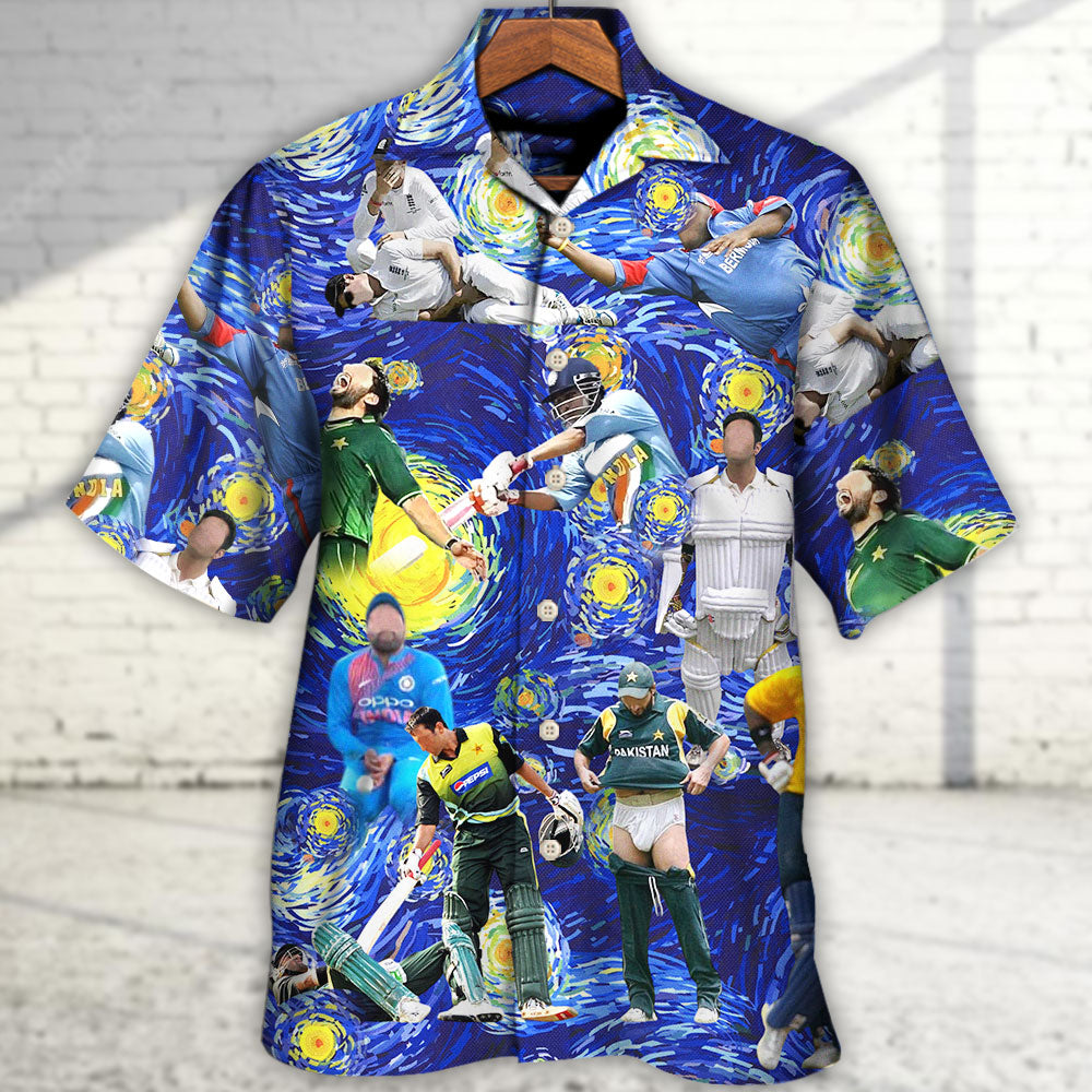 Cricket Sport Funny Play Amazing Style - Hawaiian Shirt - Owls Matrix LTD
