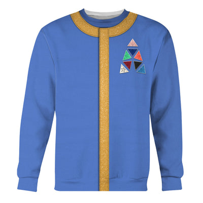 Star Trek Spock Blue Cool - Sweater - Ugly Christmas Sweater