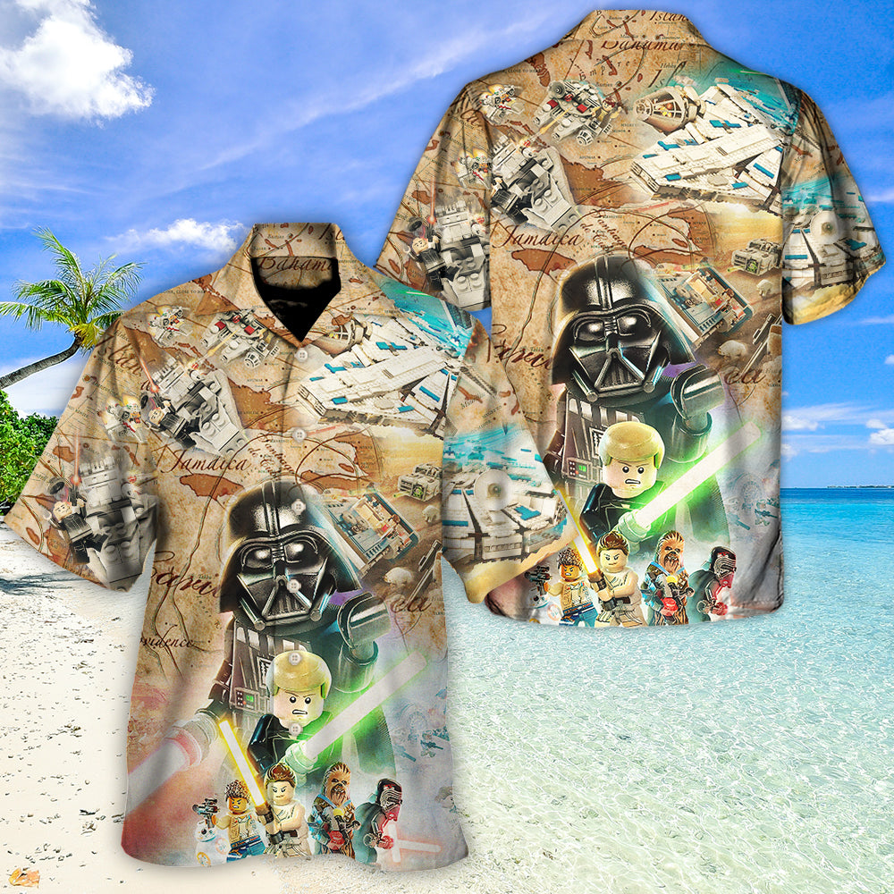 Star Wars Lego Pirate Vintage Ship - Hawaiian Shirt