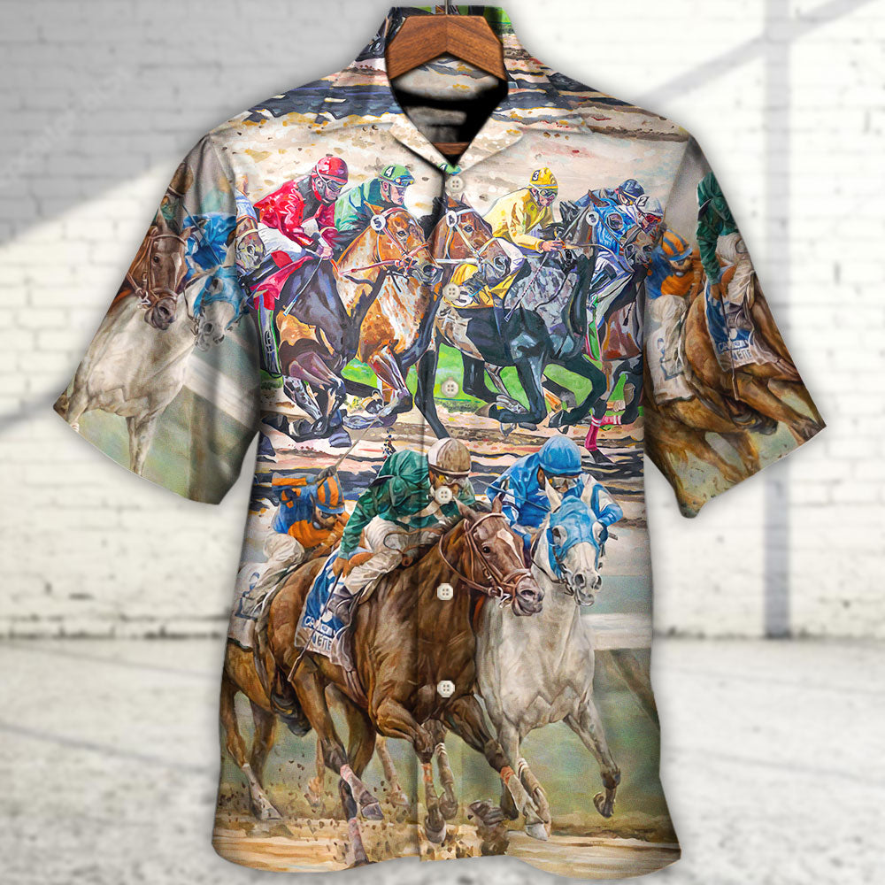 Horseback Riding All I Care About Is My Horse And May Be 3 People - Hawaiian Shirt